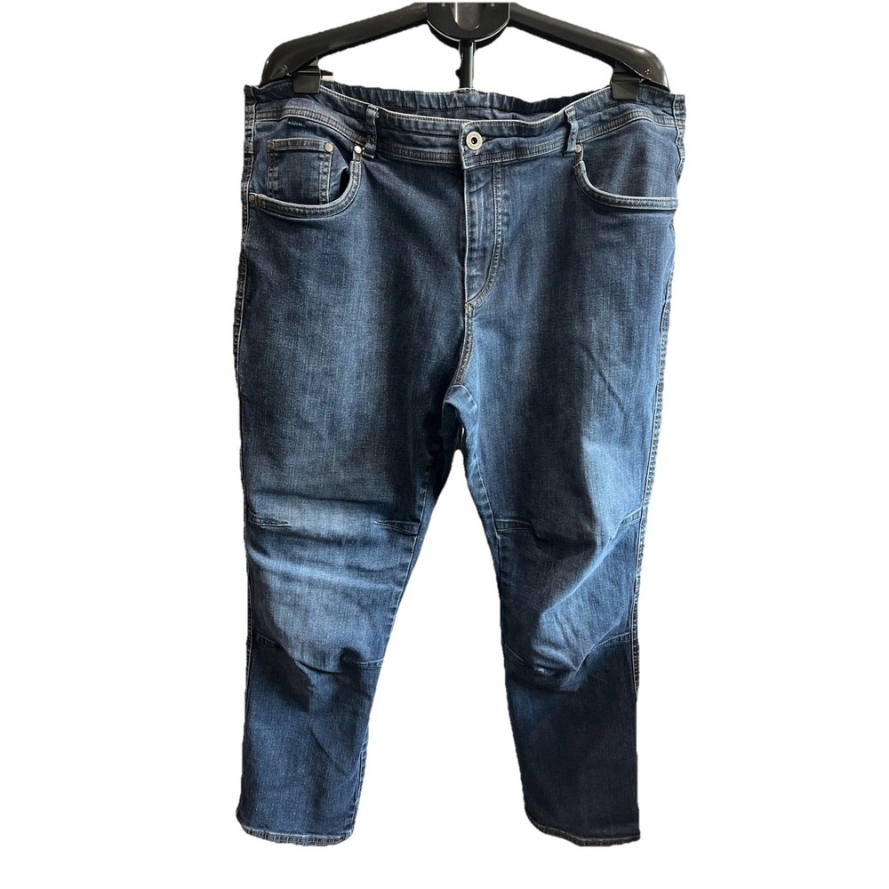 Kuhl Rydr Jeans Men's 42x32 Indigo Dye Wash Straight Leg Outdoor Hiking Stretch